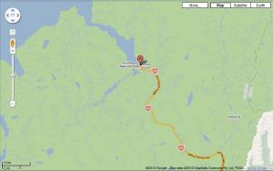 Milford Sound Highway Map